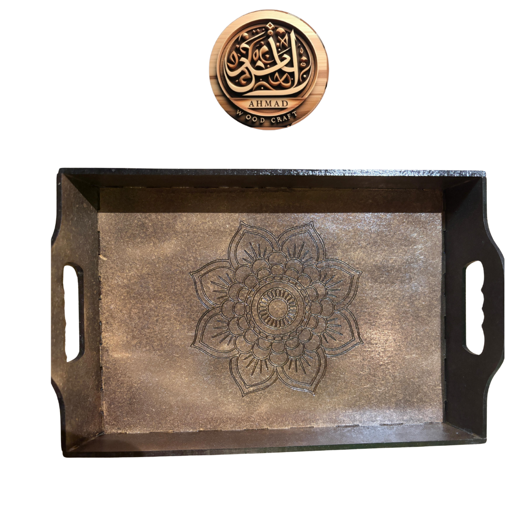 Handcrafted Wooden Serving Tray!